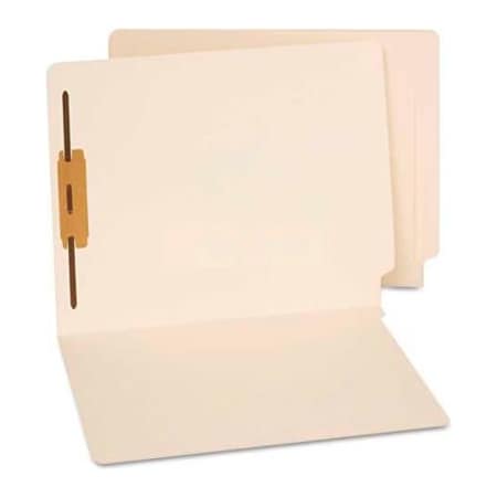 Universal End Tab Folders, One Fastener, Letter, Manila, 50/Box UNV13110***